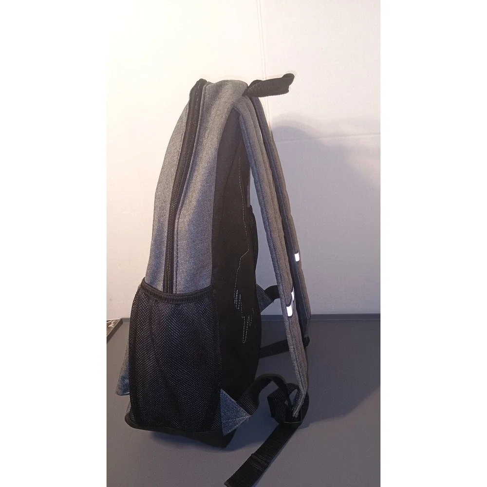 Fortnite Backpack Unisex Kids Large Gray Excellent Where We Droppin Graphic